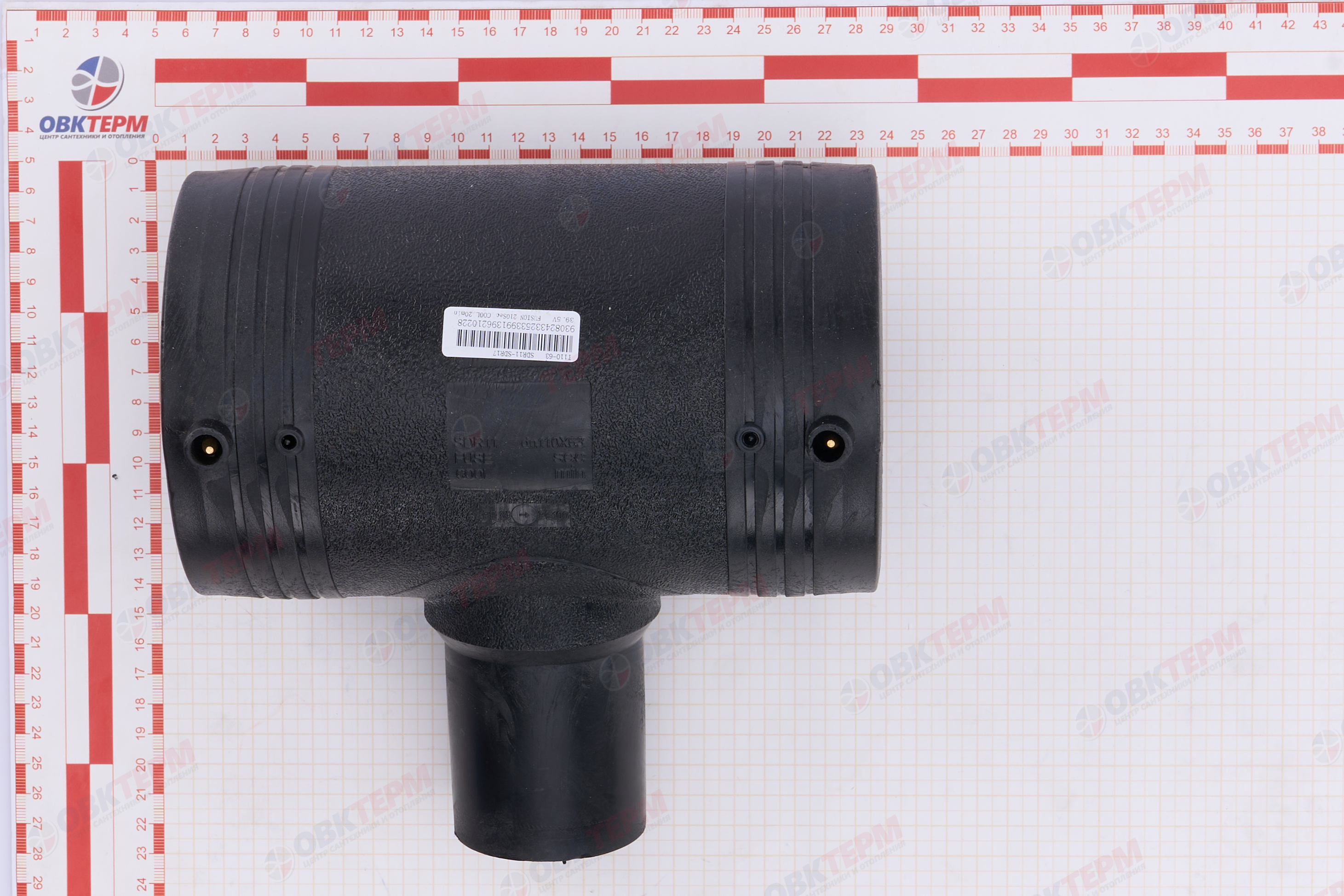 Тройник переходной ПЭ100 sdr11 ф100*63 эл/св - миниатюра №6