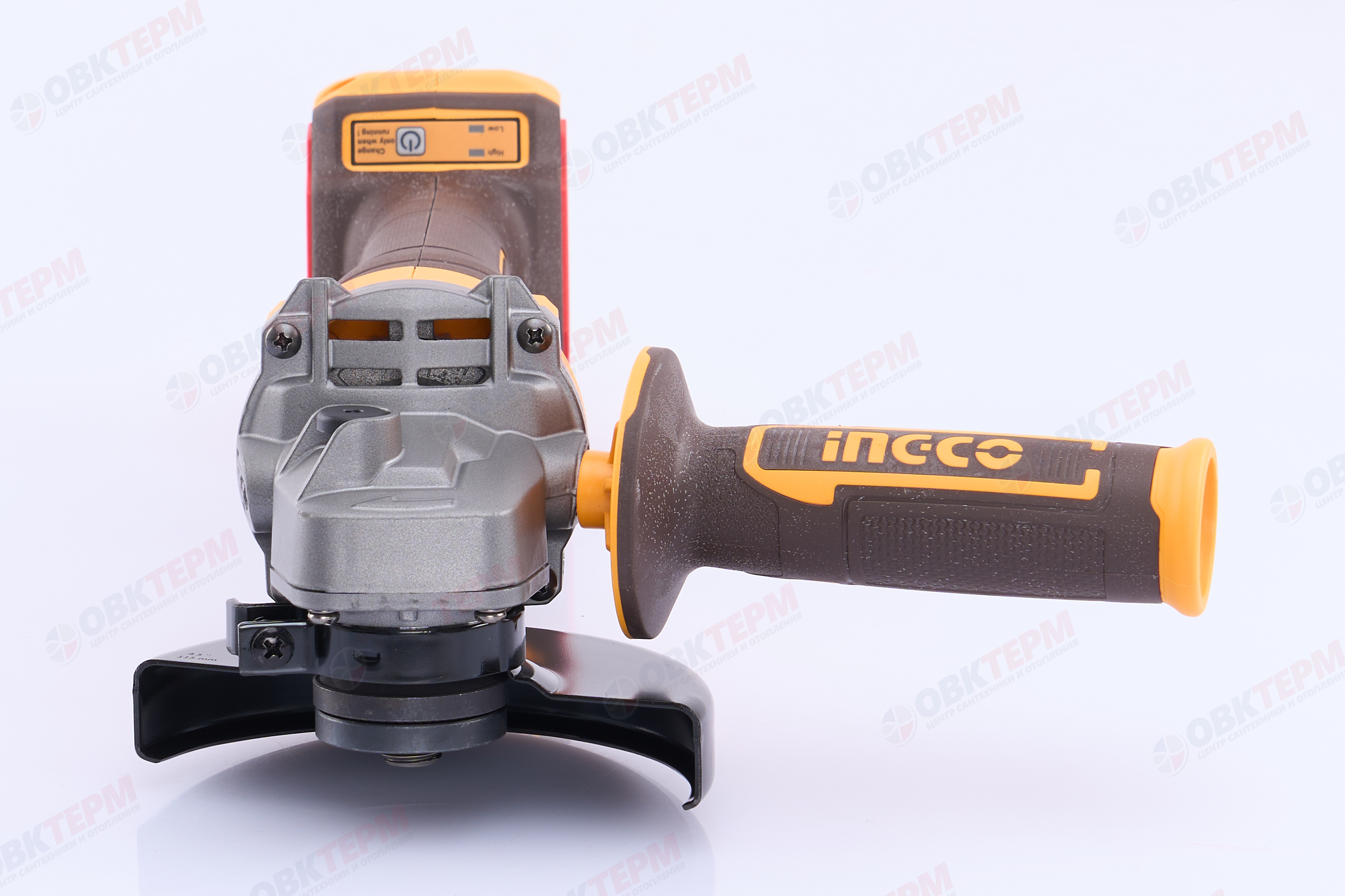 Углошлифовальная машина аккум.Б/Щ 20V MAX INGCO INDUSTRIAL (115/125мм, без АКБ и ЗУ) - миниатюра №12