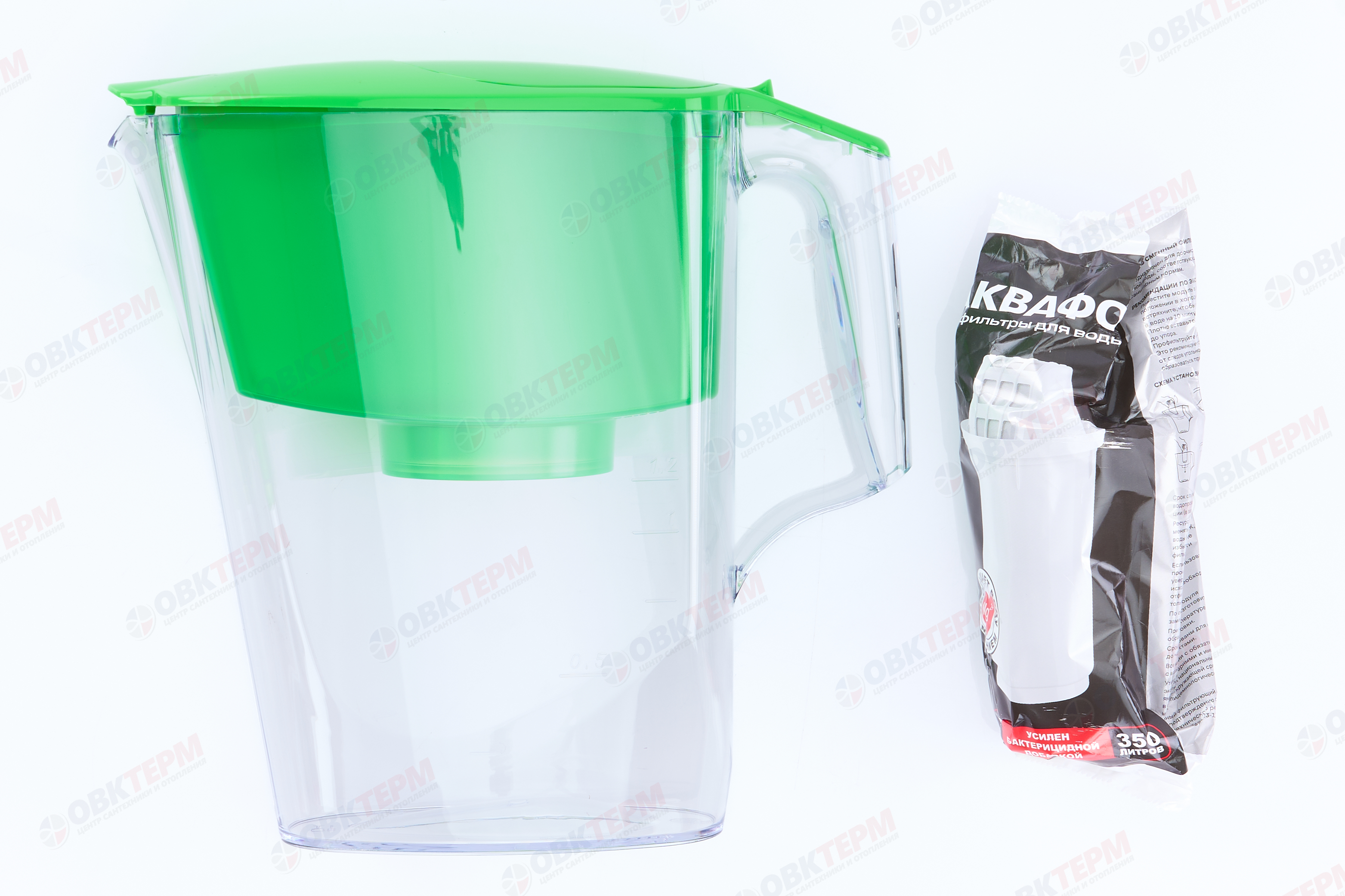 Аквафор     Кувшин Ультра 2,5л зеленый - миниатюра №6