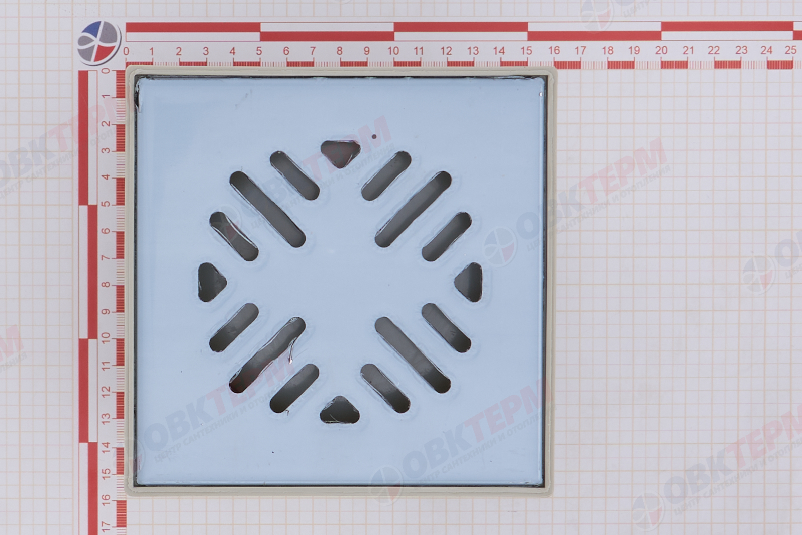 Трап  ТП  50 вертикальный НЕРЖ  150*150  (сухой затвор) - Изображение №4