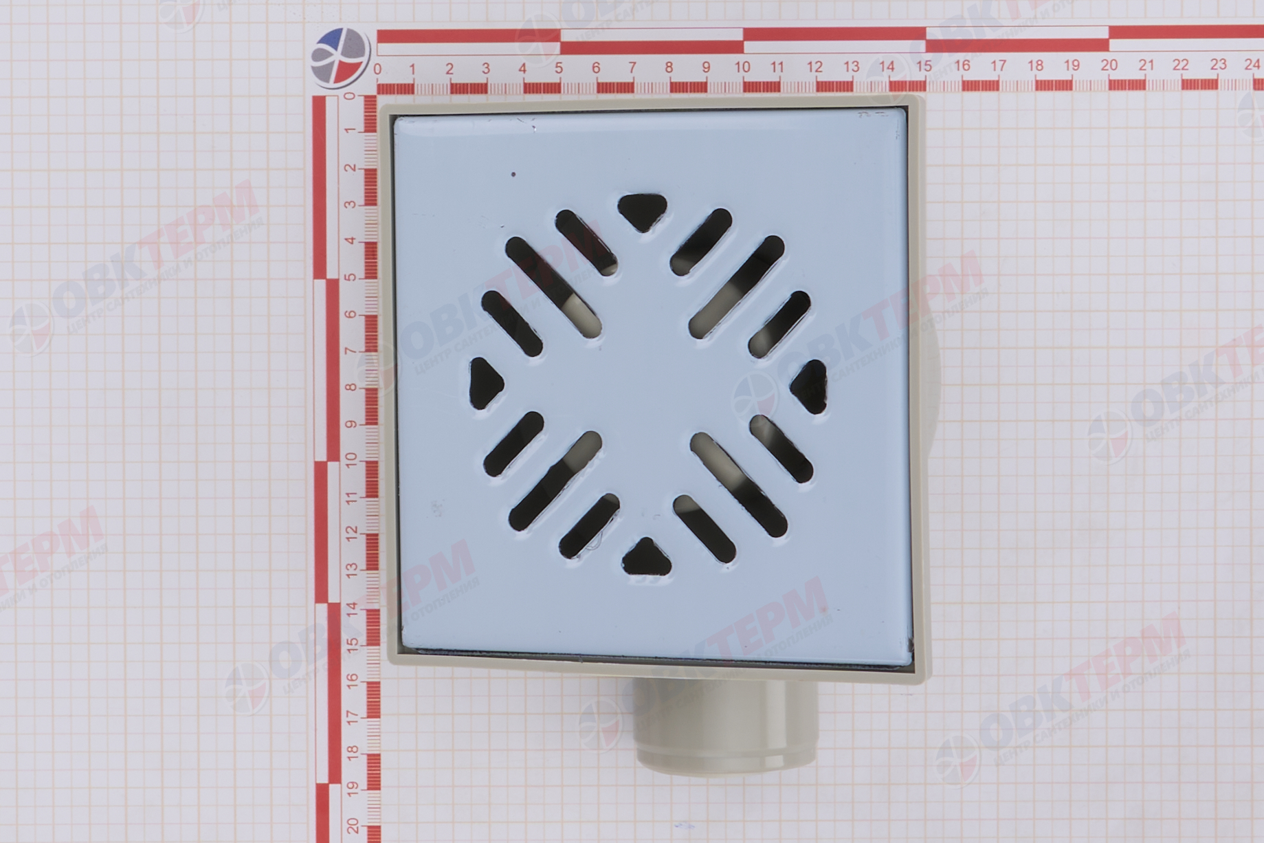Трап  ТП  50 горизонтальный НЕРЖ  150*150 - Изображение №4