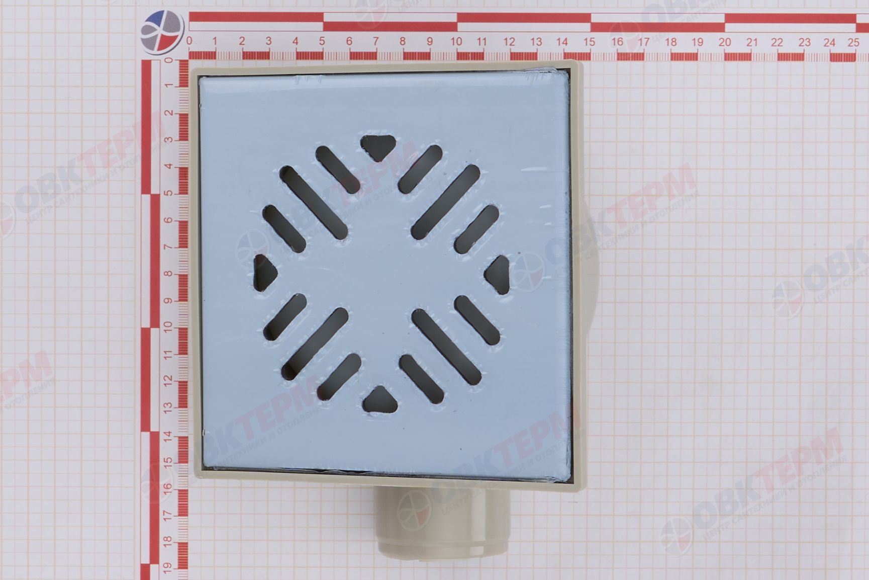 Трап  ТП  50 горизонтальный НЕРЖ  150*150  (сухой затвор) - Изображение №4