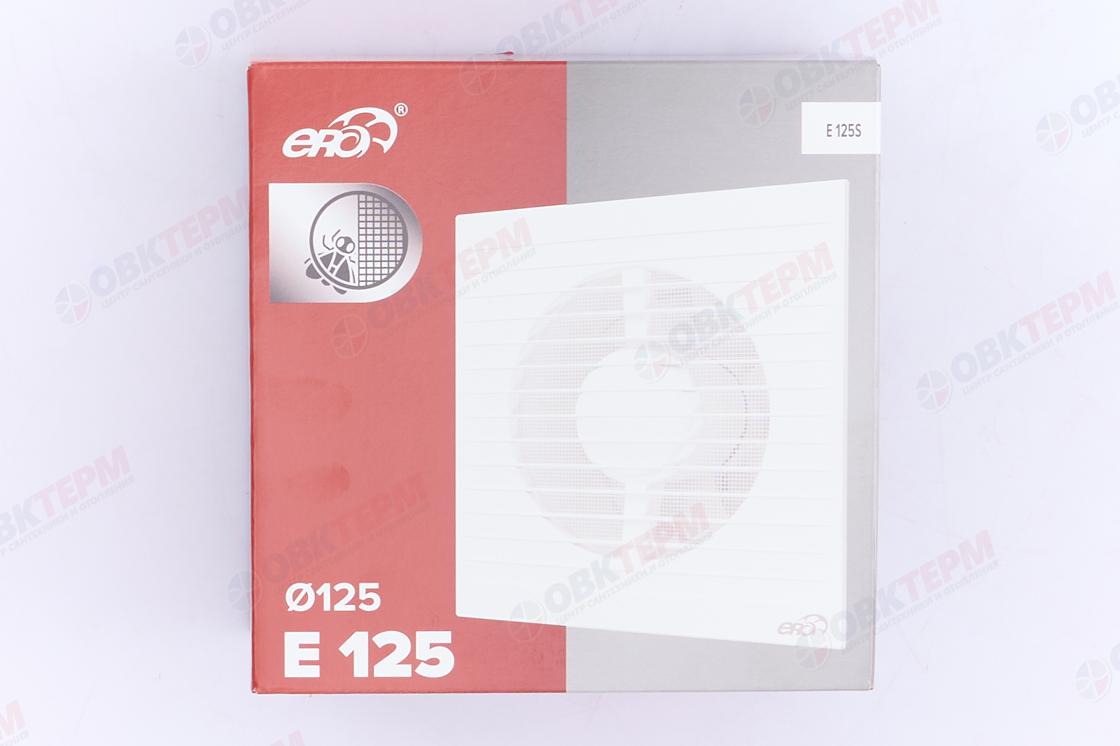 Вентилятор E125S осевой с антимоскитной сеткой d125 Ш180*В180 (16шт/уп) Эра - миниатюра №10