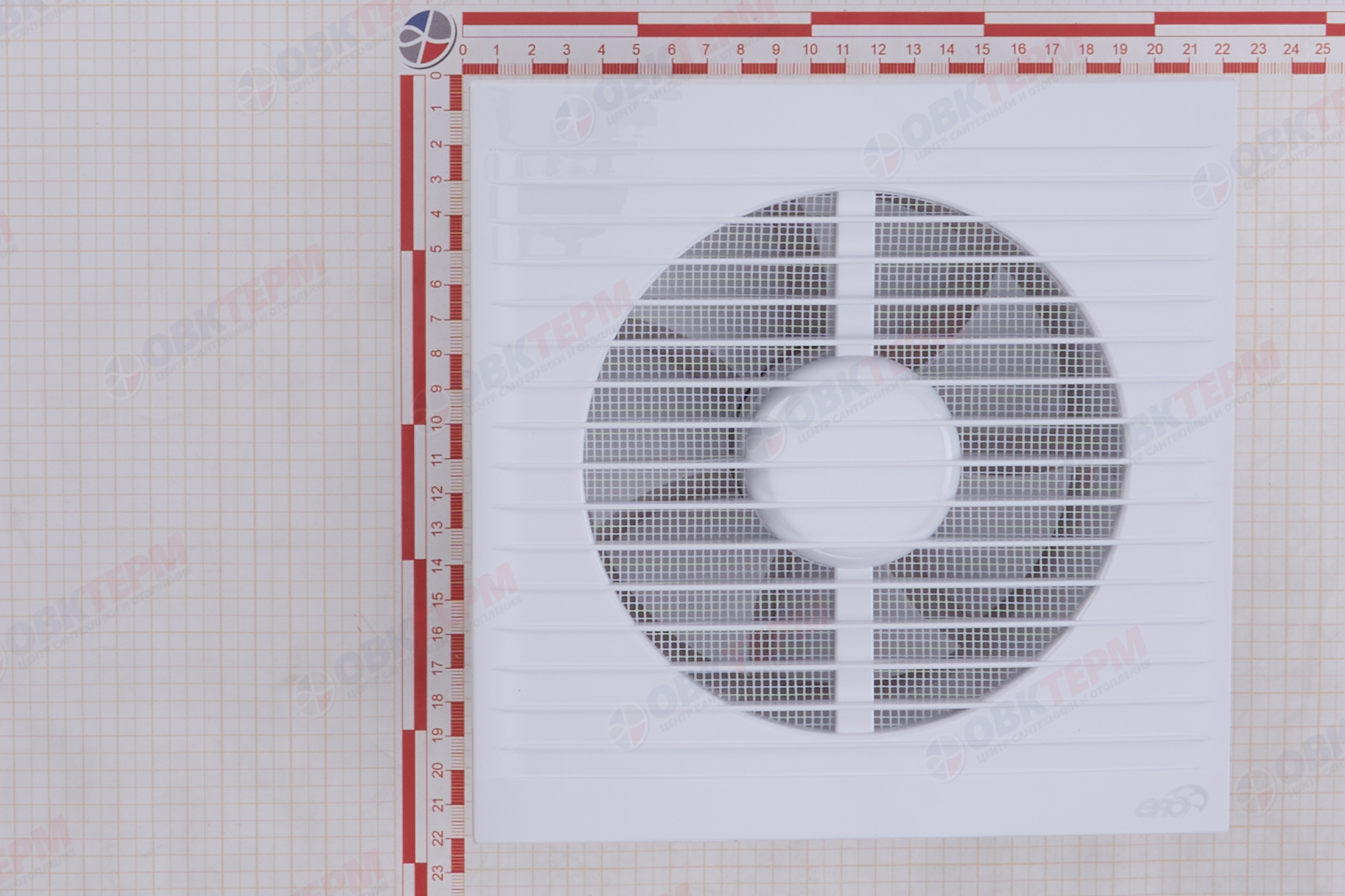 Вентилятор E150S осевой с антимоскитной сеткой d150 Ш205*В205 (14шт/уп) Эра - миниатюра №9
