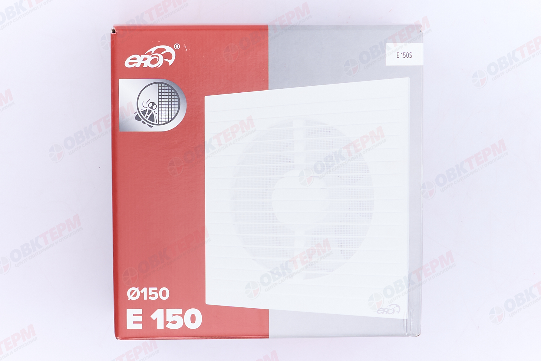 Вентилятор E150S осевой с антимоскитной сеткой d150 Ш205*В205 (14шт/уп) Эра - миниатюра №10