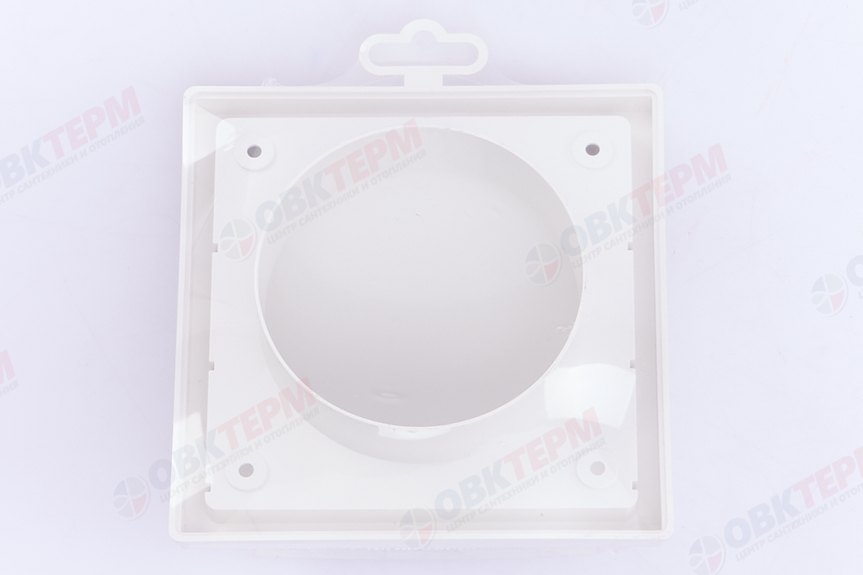 Выход стенной КФВ с обратным клапаном d100 Ш150*В150 (20шт/уп) Эра - миниатюра №7