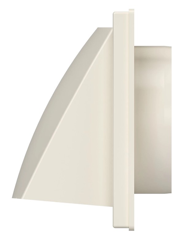 Выход стенной КФВ Ivory с обратным клапаном d100 Ш150*В150 (20шт/уп) Эра - Изображение №4