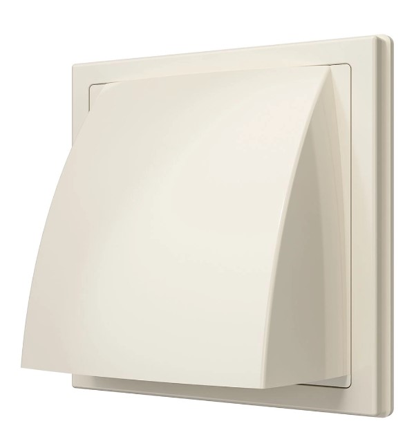 Выход стенной КФВ Ivory с обратным клапаном d125 Ш150*В150 (20шт/уп) Эра - Изображение №1