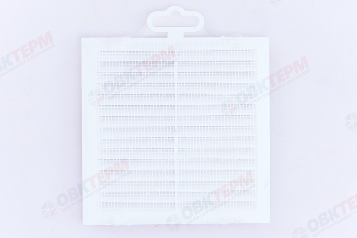 Решетка вентиляционная АС Ш138*В138 с антимоскитной сеткой (150шт/уп) Эра - миниатюра №7