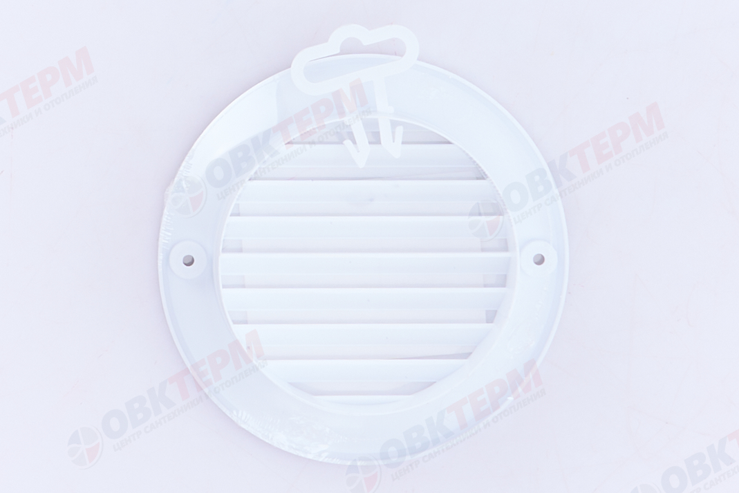 Решетка вентиляционная круглая ARK d136, с фланцем d100 (55шт/уп) Эра - миниатюра №7