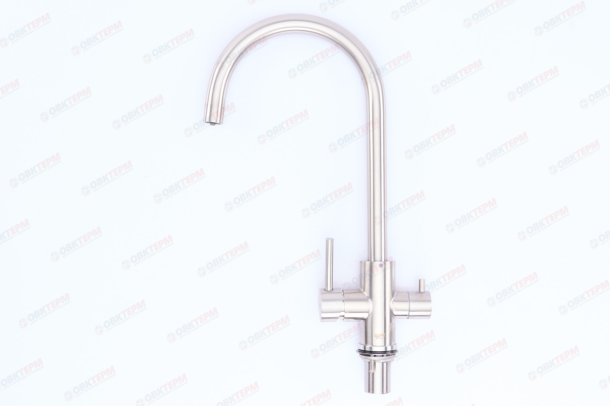 Смеситель д/кухни под ФИЛЬТР ZERIX SUS-021 нерж/сталь - Изображение №4