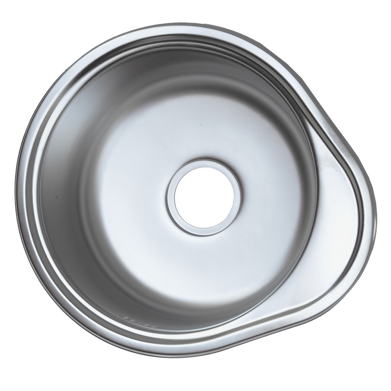 ZERIX мойка Z4843-06-160E (SATIN) ВРЕЗНАЯ /сифон (10шт/ящ) - Изображение №1