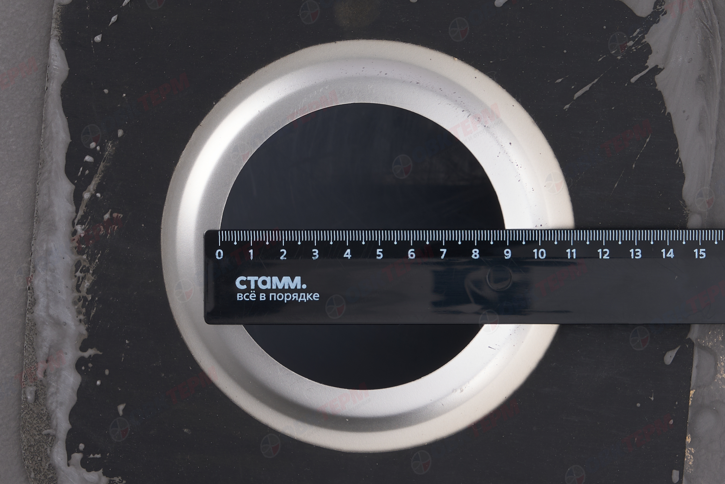 ZERIX мойка Z7749-08-180E DOUBLE (SATIN) ВРЕЗНАЯ /сифон (7шт/ящ) - миниатюра №9