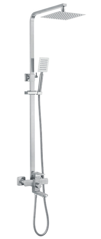 Душ/система нерж/сталь ZERIX KUB-009-J Ø35  SUS304 (5 шт/ящ) - Изображение №1