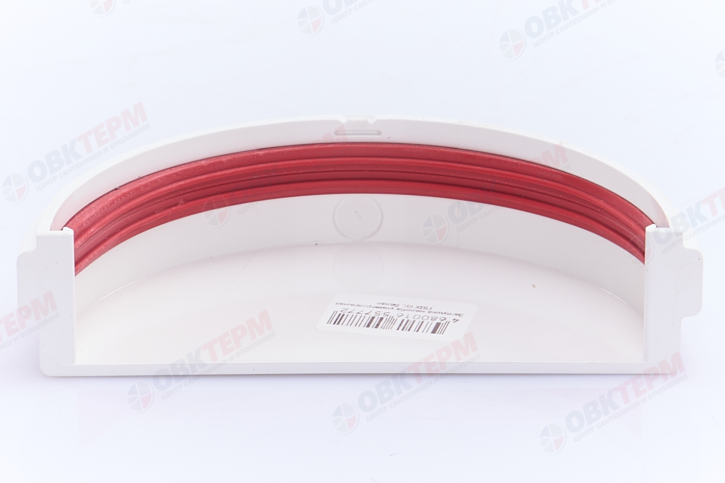 Заглушка желоба Классика 120 ПВХ Grand Line белая (RAL 9003) (уп. 72шт) - Изображение №4