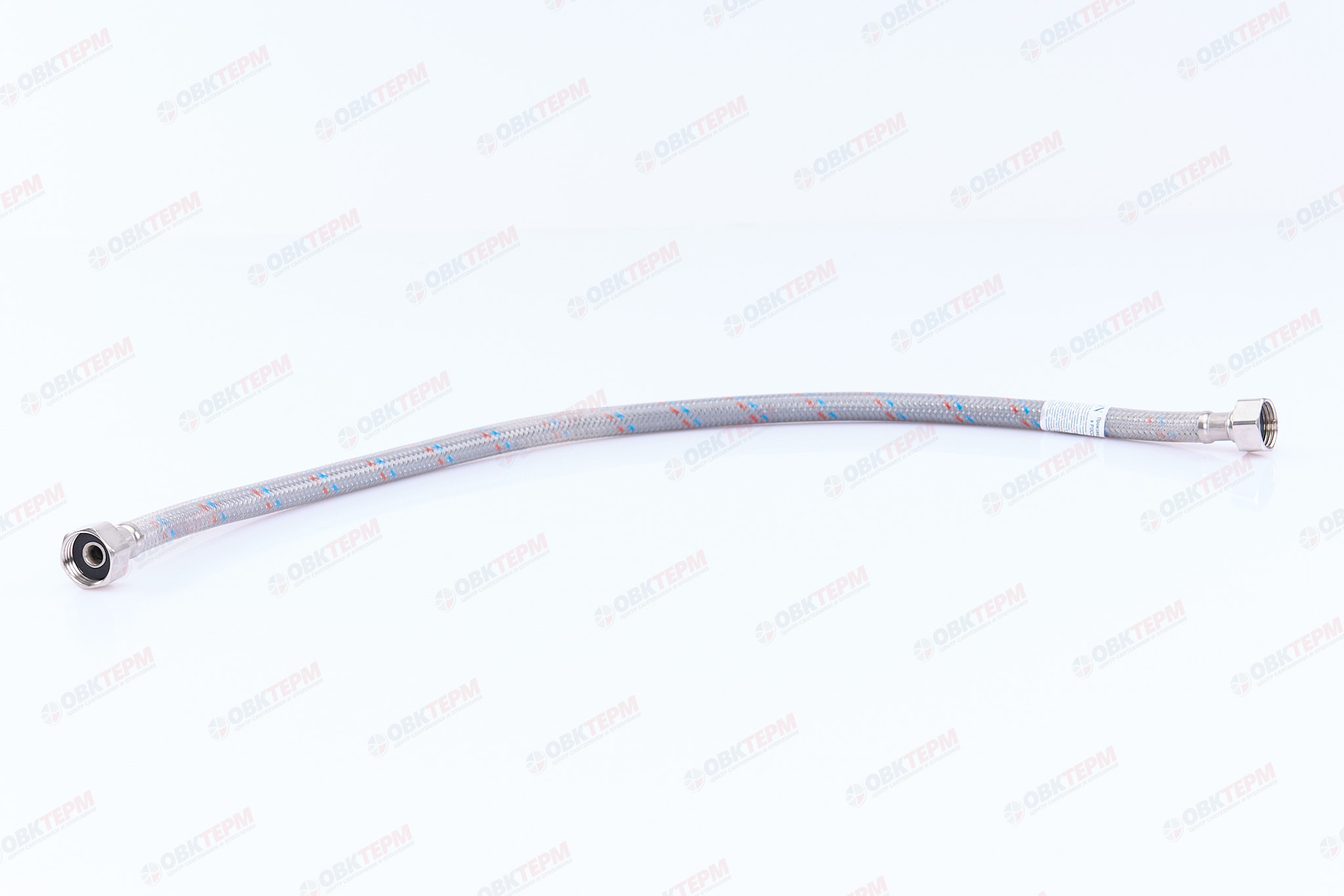 Шланг    1/2"х1/2" ВВ, в силикон.обмотке    60 см  "OVERCON"   (100шт/ящ) - миниатюра №2