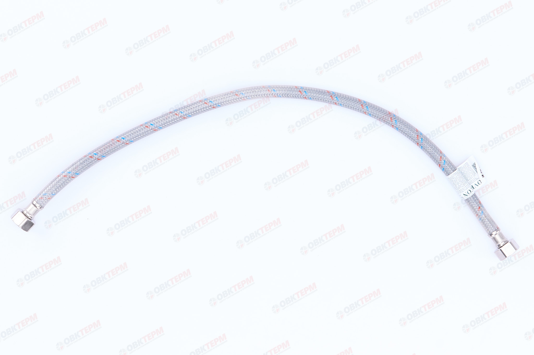 Шланг    1/2"х1/2" ВВ, в силикон.обмотке    60 см  "OVERCON"   (100шт/ящ) - миниатюра №3