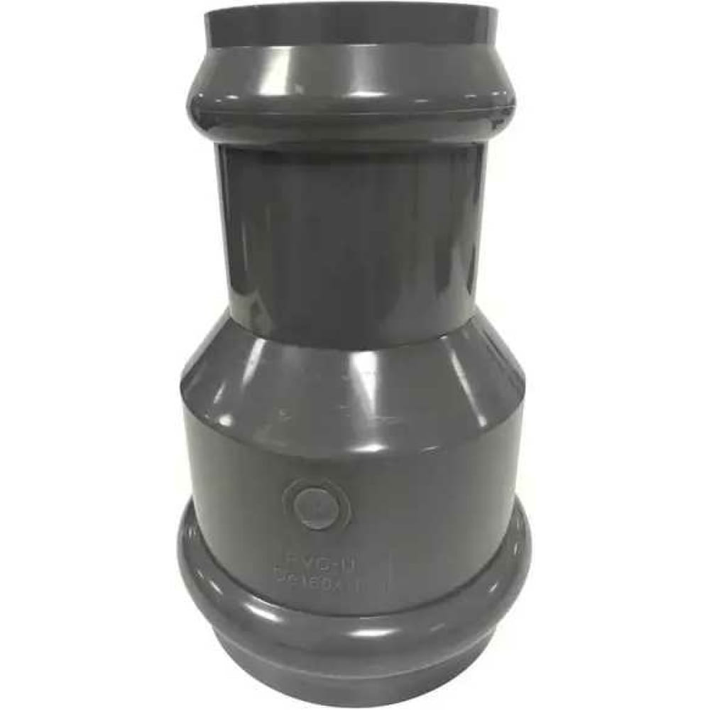 Патрубок переходной двухраструбный 160*110мм AQUAVIVA - Изображение №2