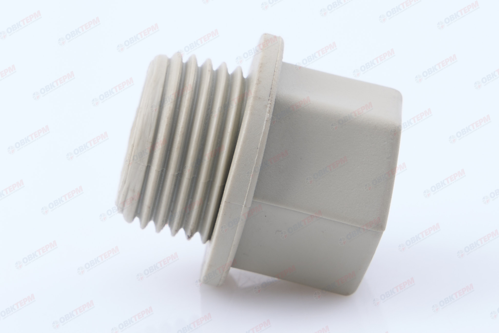 Заглушка резьбовая 20х1/2"   СЕРАЯ   (PRO AQUA)    (600/100) - Изображение №4