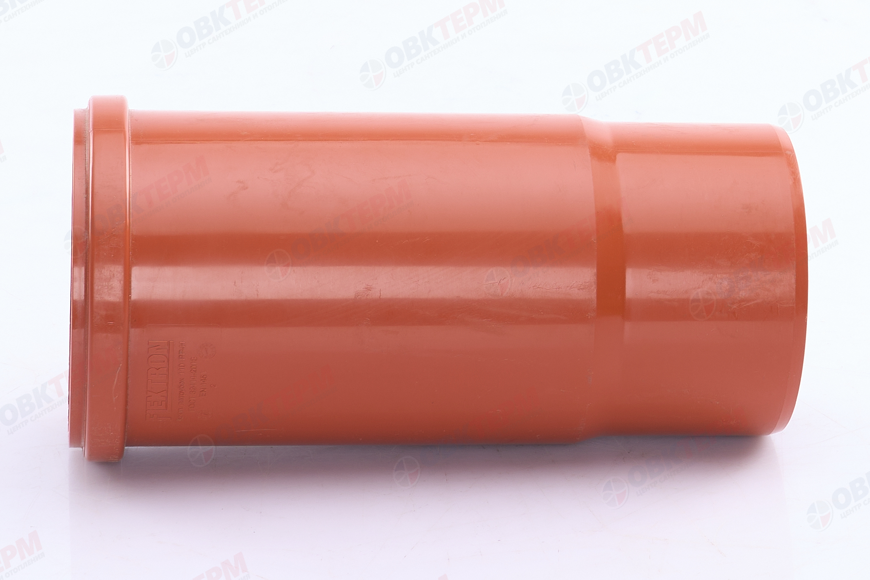 Компенсирующий патрубок 110  (рыжий)  FLEXTRON / DORON  (1шт/15упак) - Изображение №5