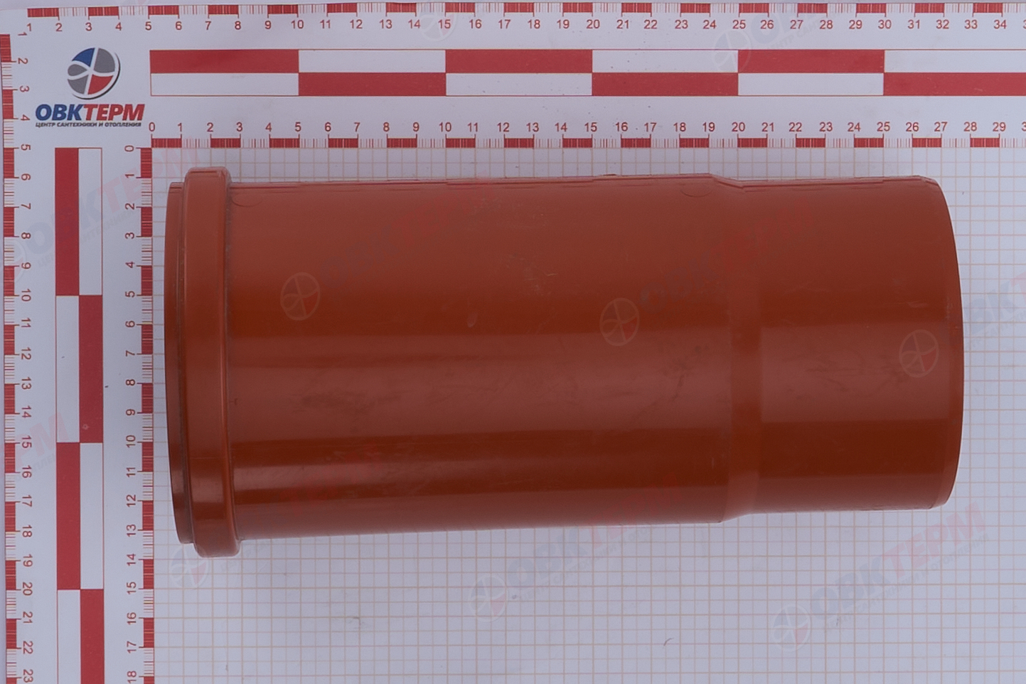 Компенсирующий патрубок 110  (рыжий)  FLEXTRON / DORON  (1шт/15упак) - миниатюра №6
