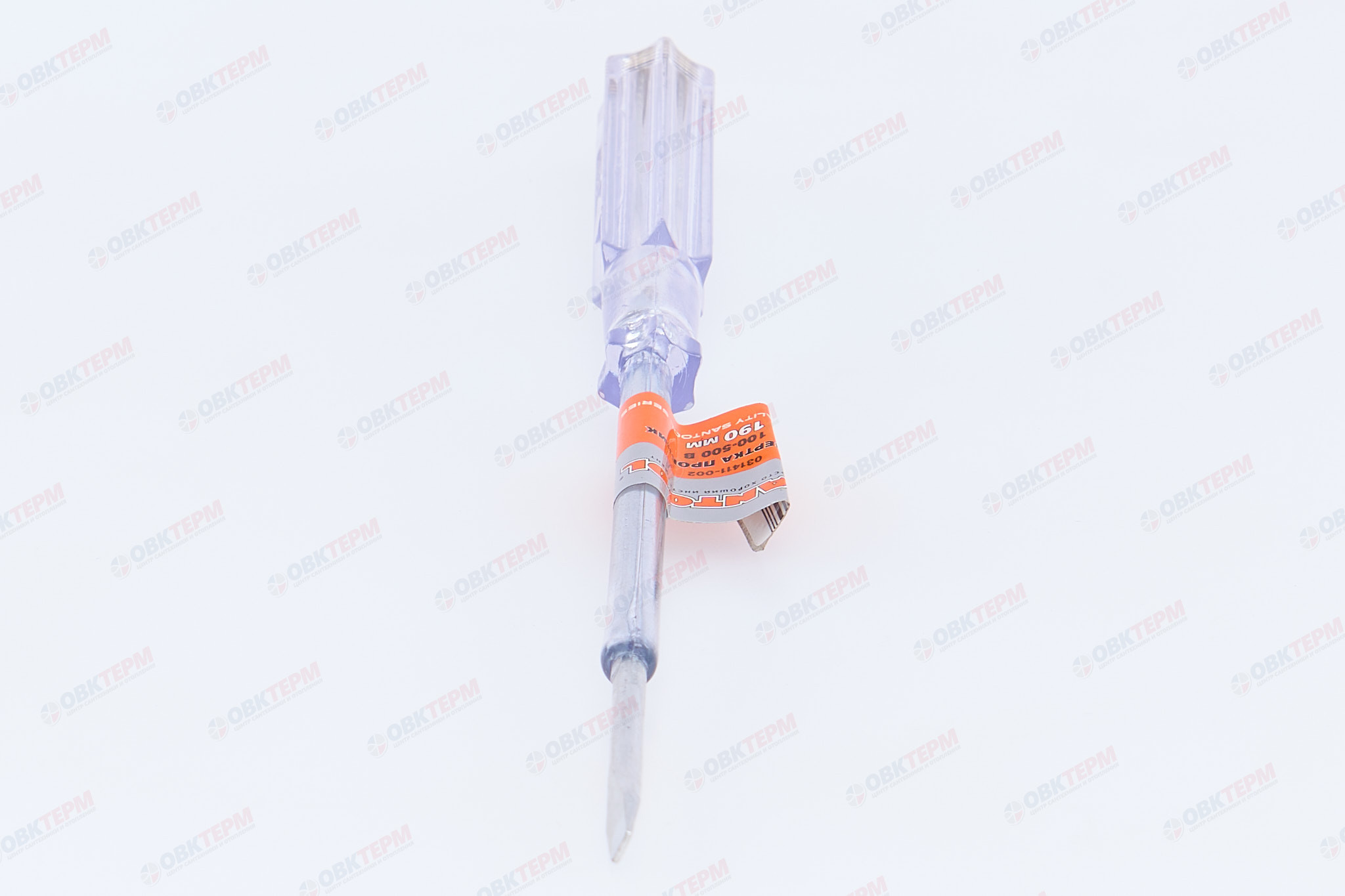 Отвертка-пробник 190 мм 100-500В SANTOOL - Изображение №4