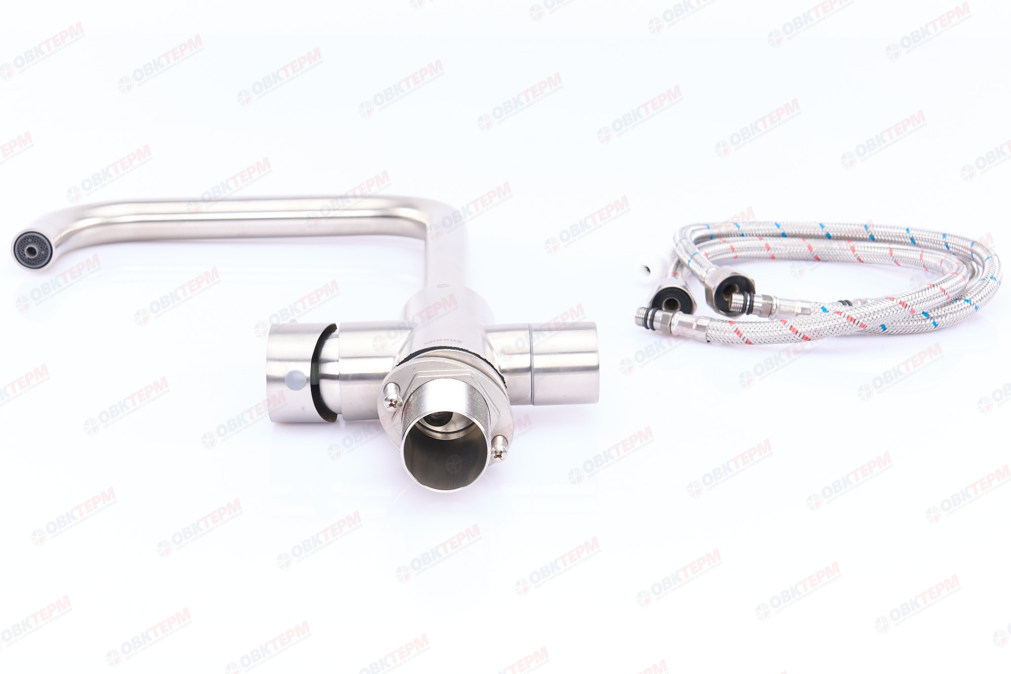 Смеситель д/кухни под ФИЛЬТР MIXXUS DAX-021-G нерж/сталь (10 шт/ящ) - Изображение №4