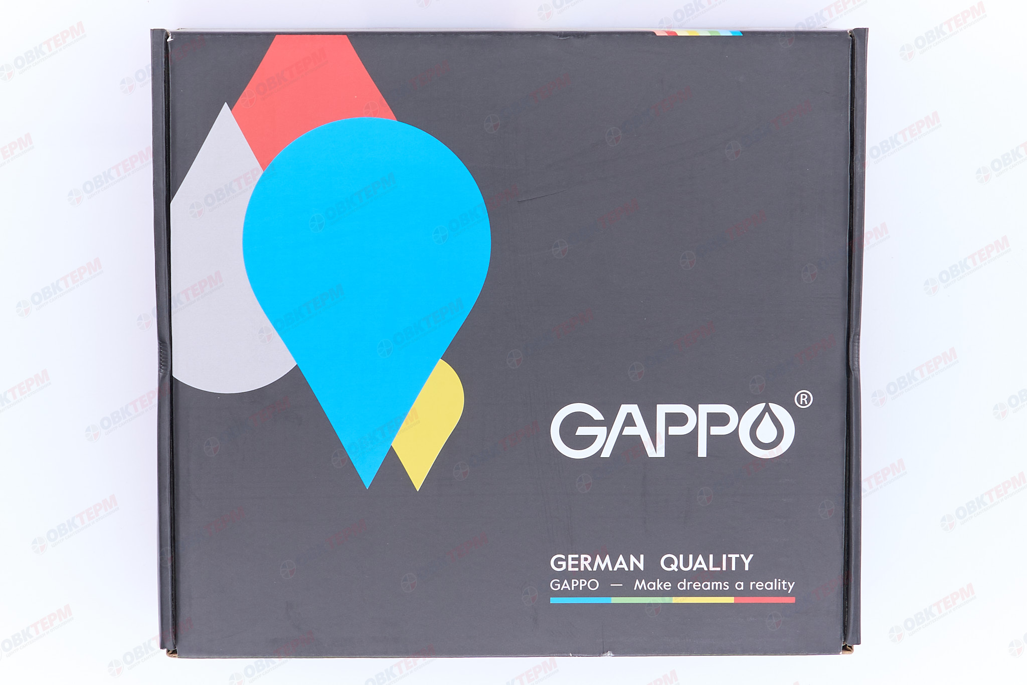 Смеситель д/кухни GAPPO G4517-8 латунь /белый (Ø35, аэратор М24, на гайке) - миниатюра №9