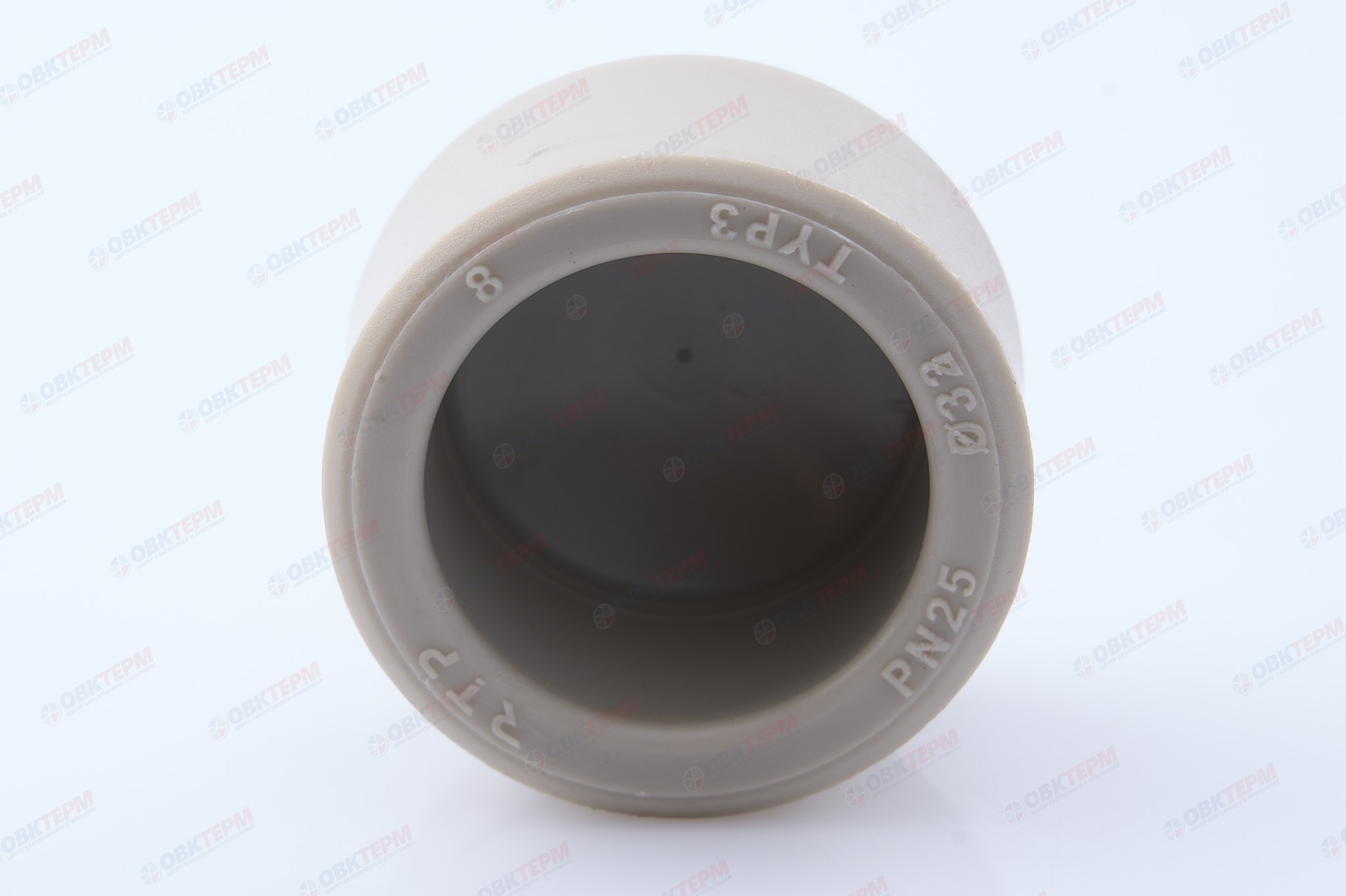 Заглушка  32   СЕРАЯ PP-R    (RTP)   (160/40) - Изображение №3