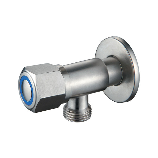 ZERIX VAL-04  Кран для подкл. сантехприб. НЕРЖ  1/2"*1/2" БЛИСТЕР (100 шт/ящ) - Изображение №1