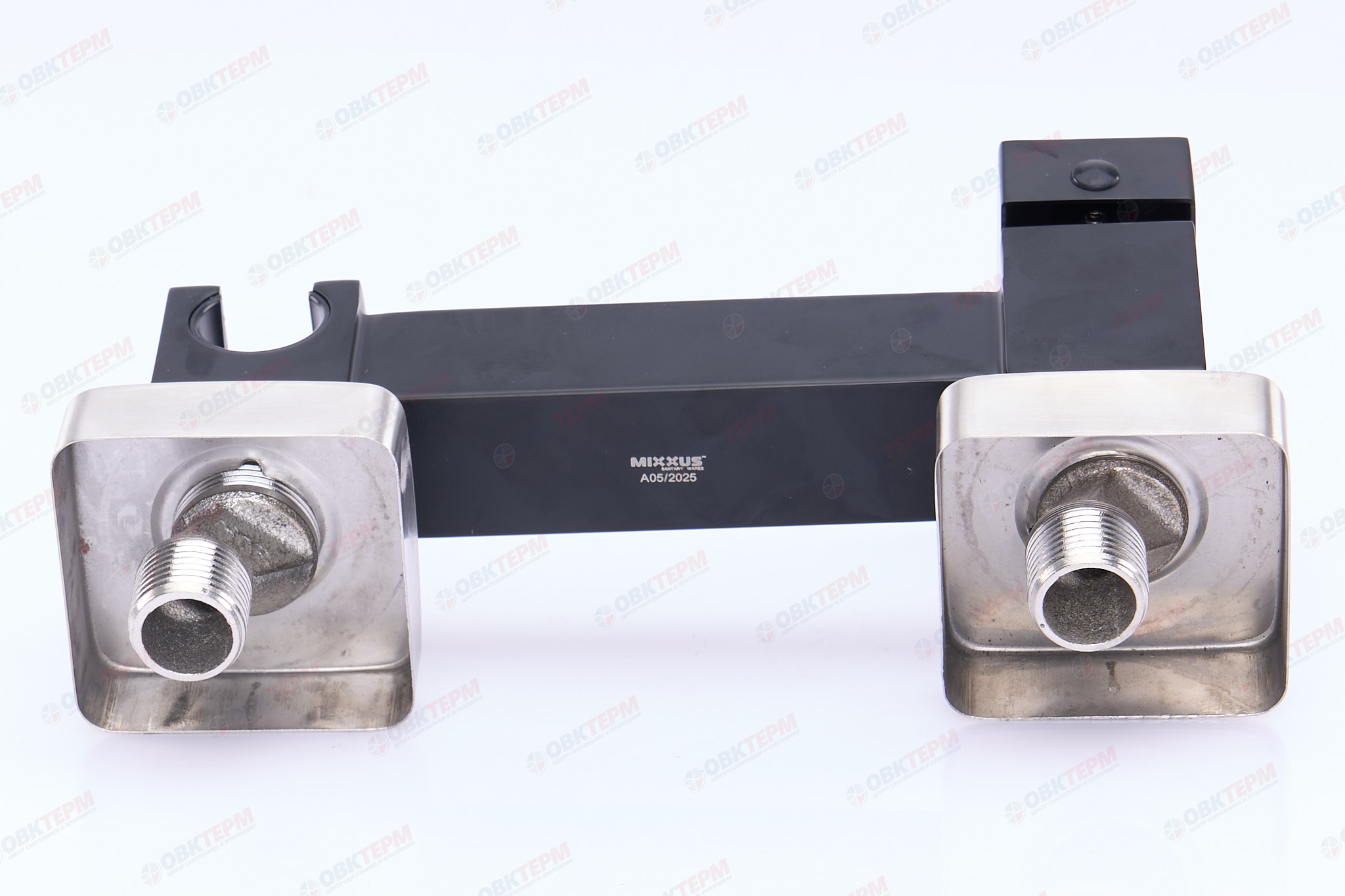 Смеситель с гигиеническим душем MIXXUS KUB-222 нерж/сталь (12 шт/ящ) - Изображение №5