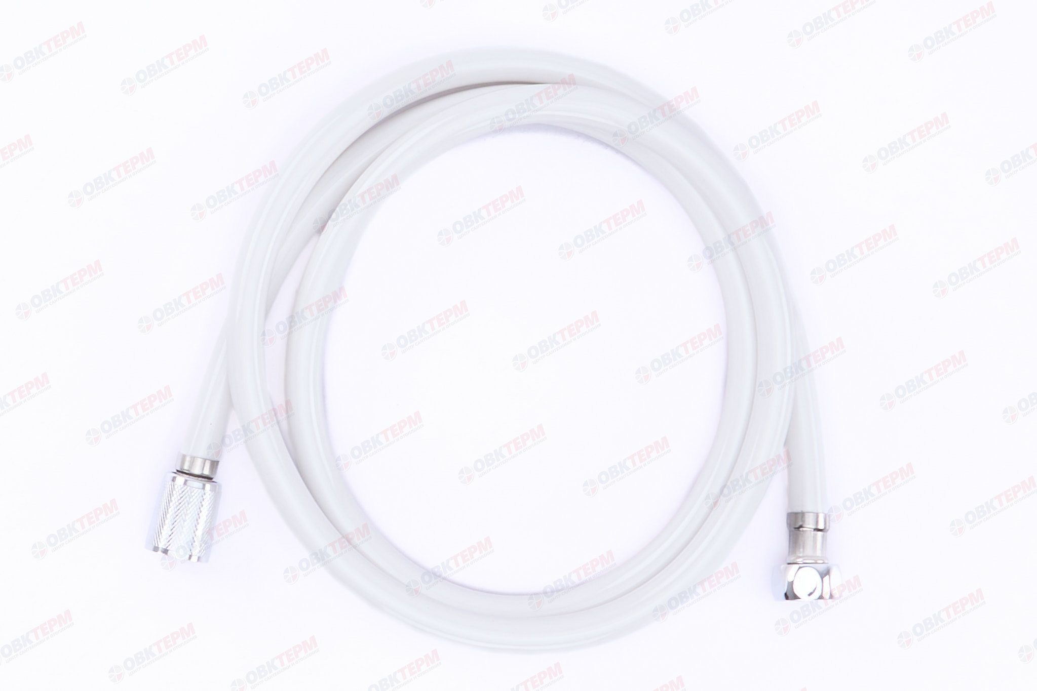 Шланг д/душа ZERIX Chr.Z02 силиконовый 150 см WHITE (50 шт/ящ) - Изображение №3