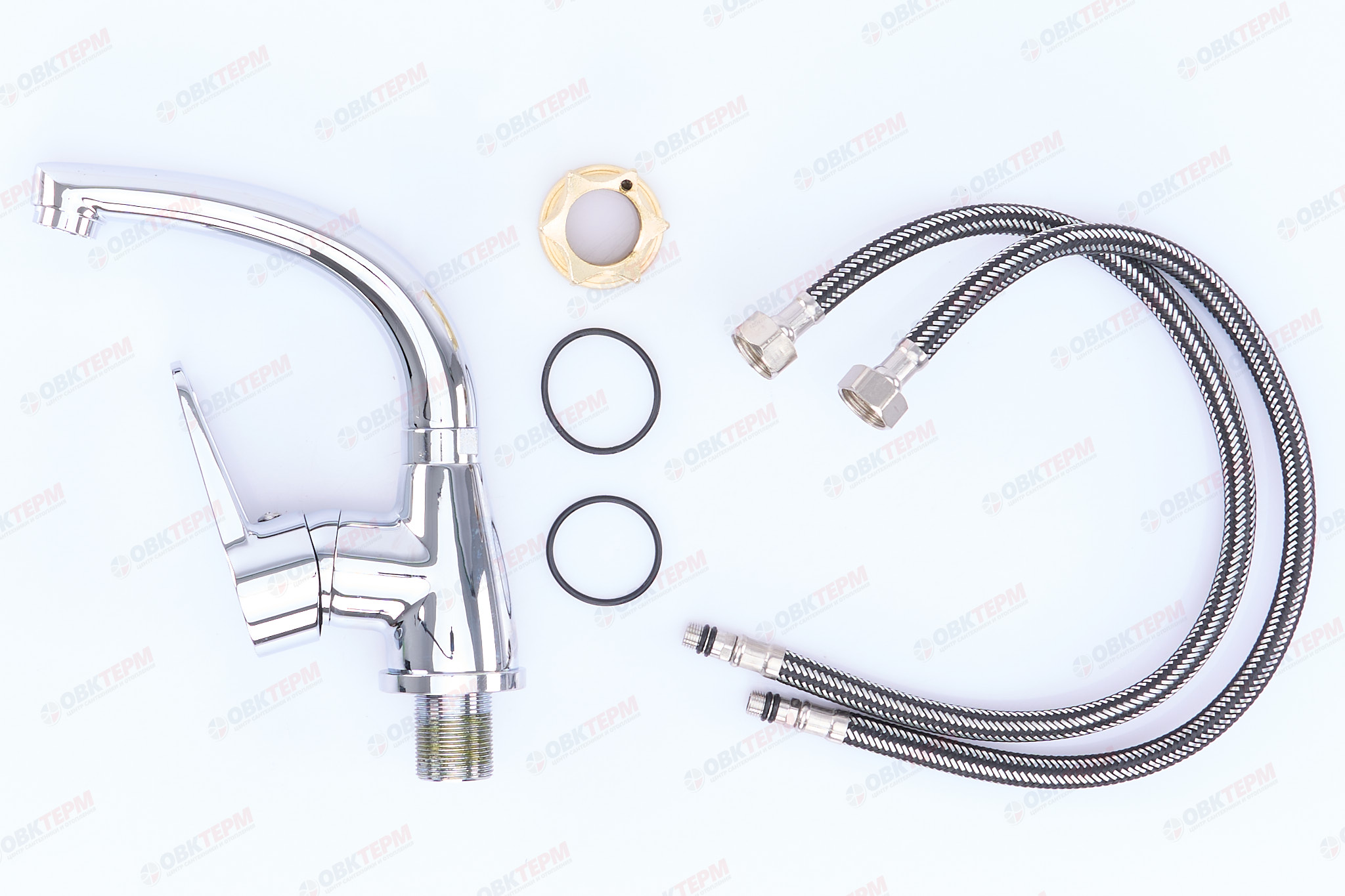 Смеситель д/кухни ZERIX SOP1 146 Ø35 на ГАЙКЕ  (10 шт/ящ) - миниатюра №3