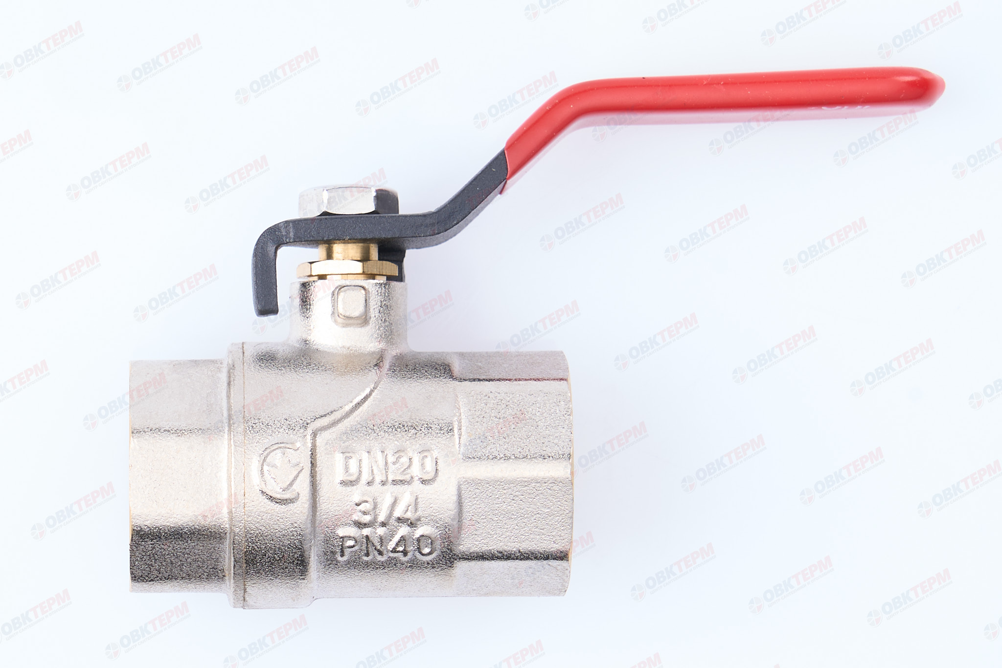 Кран шаровый     EUROPRODUCT      3/4"  ВВ   ручка   (80 шт) - Изображение №1