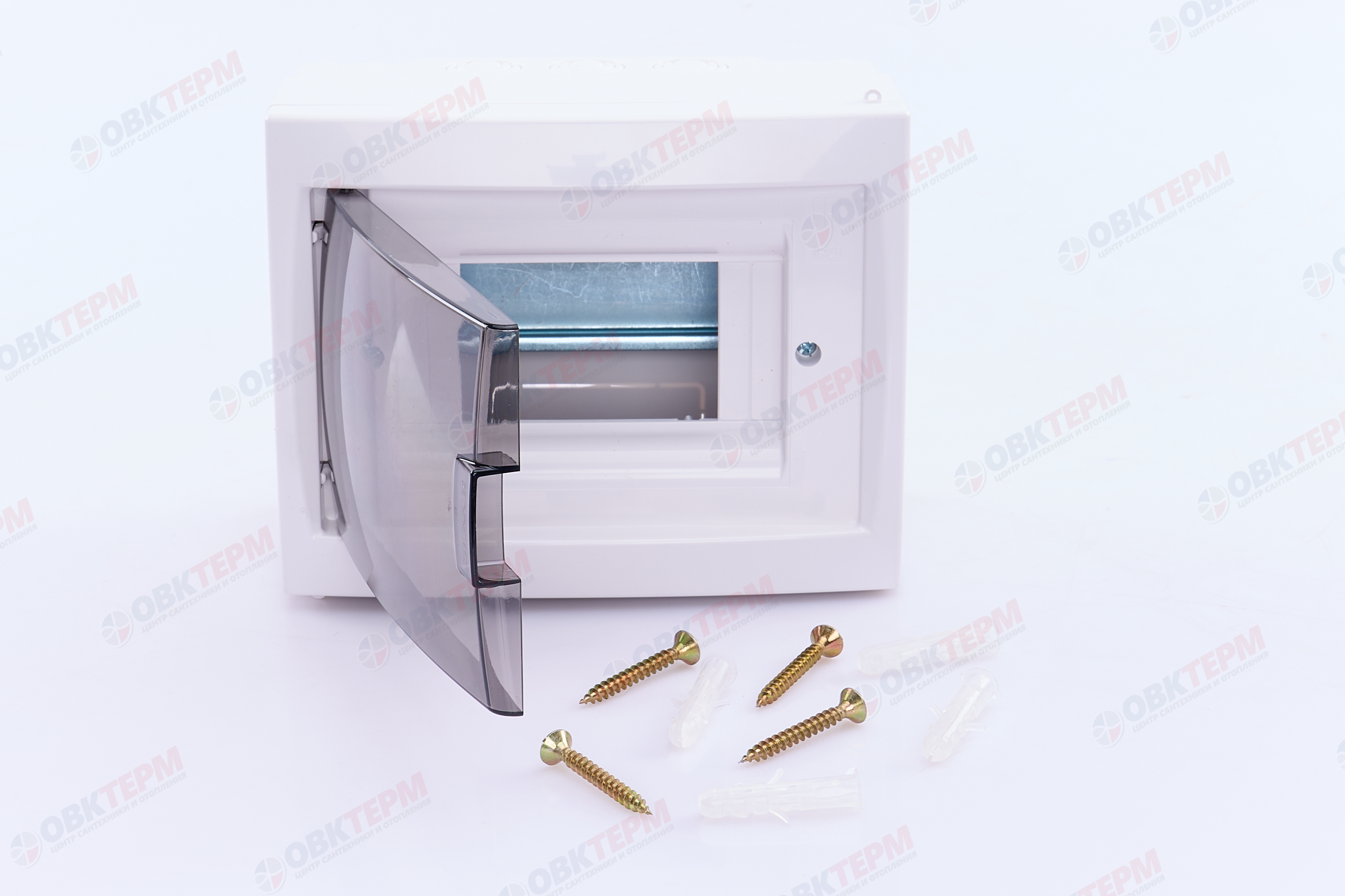 Бокс настенный 6 модулей STEKKER, пластик, IP20, серия Standart (КНО-6Д), EBX50-3/06-20 - миниатюра №6