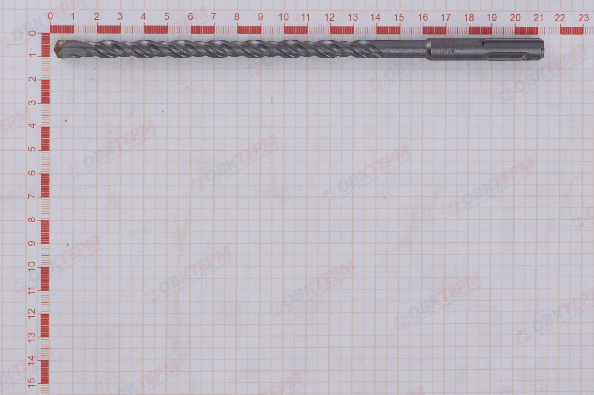 Бур по бетону SDS+ 8*210мм Hardcore - миниатюра №8