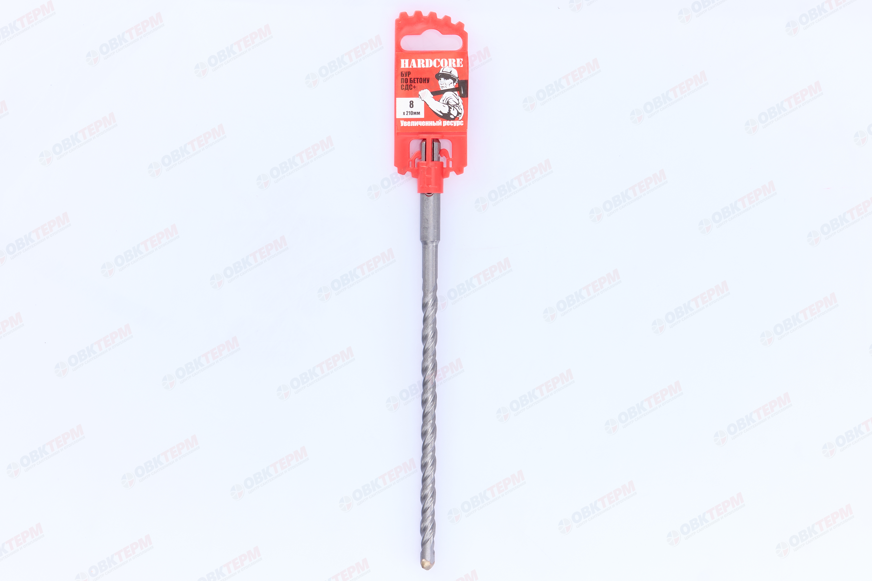 Бур по бетону SDS+ 8*210мм Hardcore - миниатюра №9