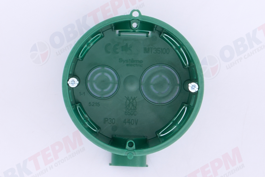 Подрозетник блочный СП 68(65)х45мм IMT35100 зелёный Systeme Electric - миниатюра №8