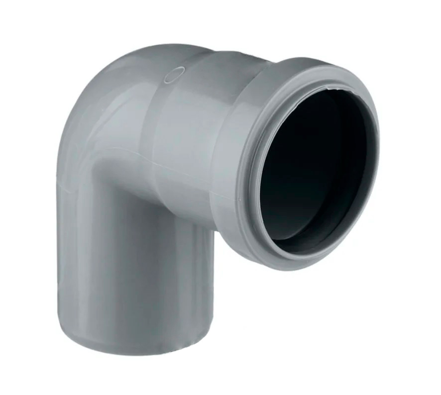 Отвод    40   90*                  (100 шт)                 EURO PLAST - изображение №1