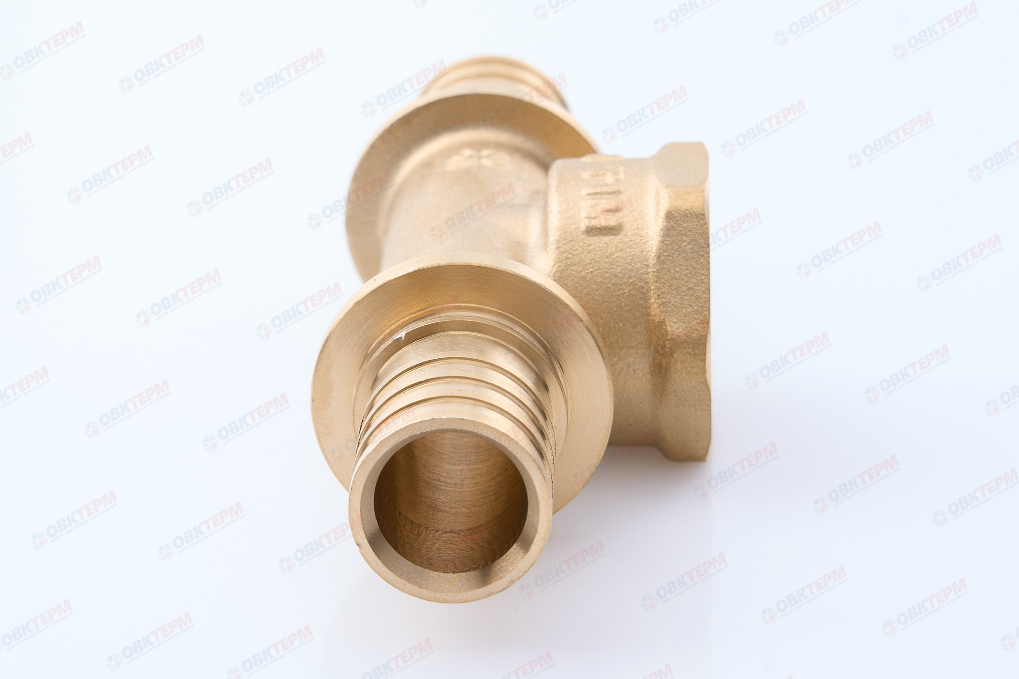 Тройник  аксиальный 25-3,5 х 3/4"в х 25-3,5       TIM         (64/8шт) - Изображение №3