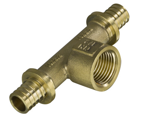 Тройник  аксиальный 25-3,5 х 3/4"в х 25-3,5       TIM         (64/8шт) - Изображение №2