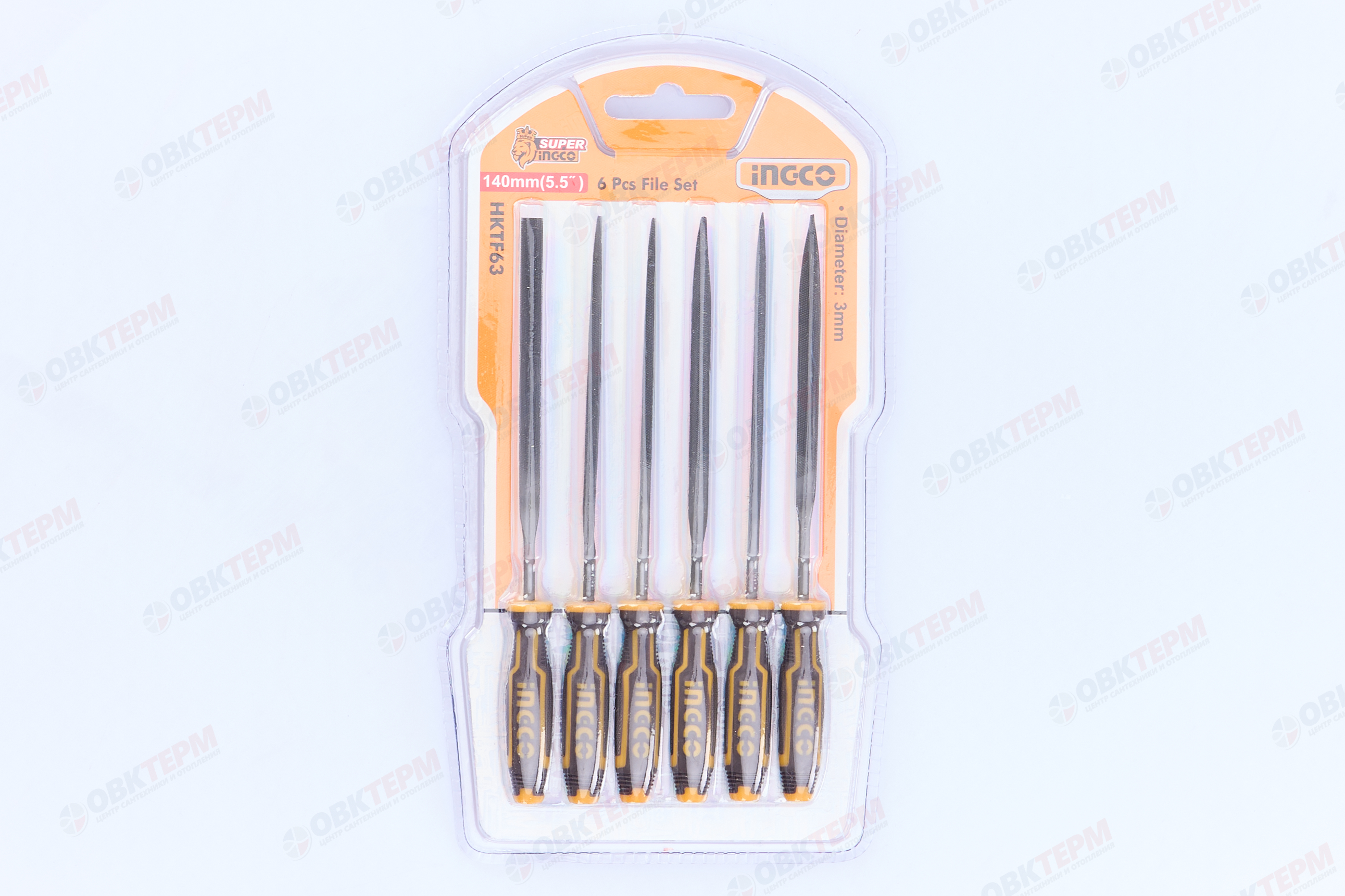 Набор надфилей 6 шт INGCO HKTF63 - Изображение №2