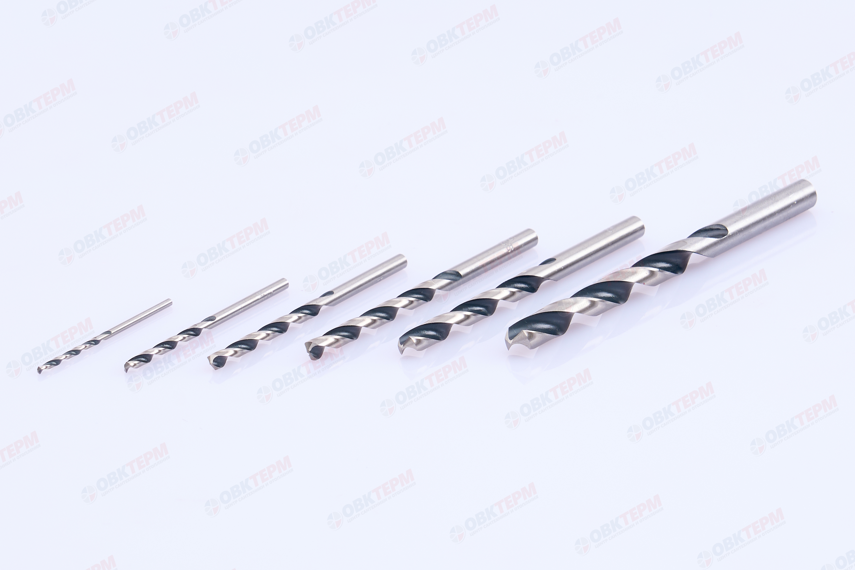 Набор сверл по металлу 6 шт. AKD1055 - Изображение №1