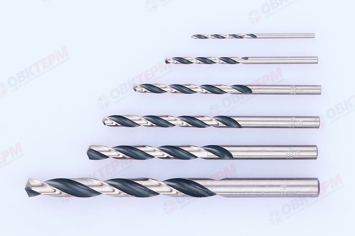 Набор сверл по металлу 6 шт. AKD1055 - Изображение №2