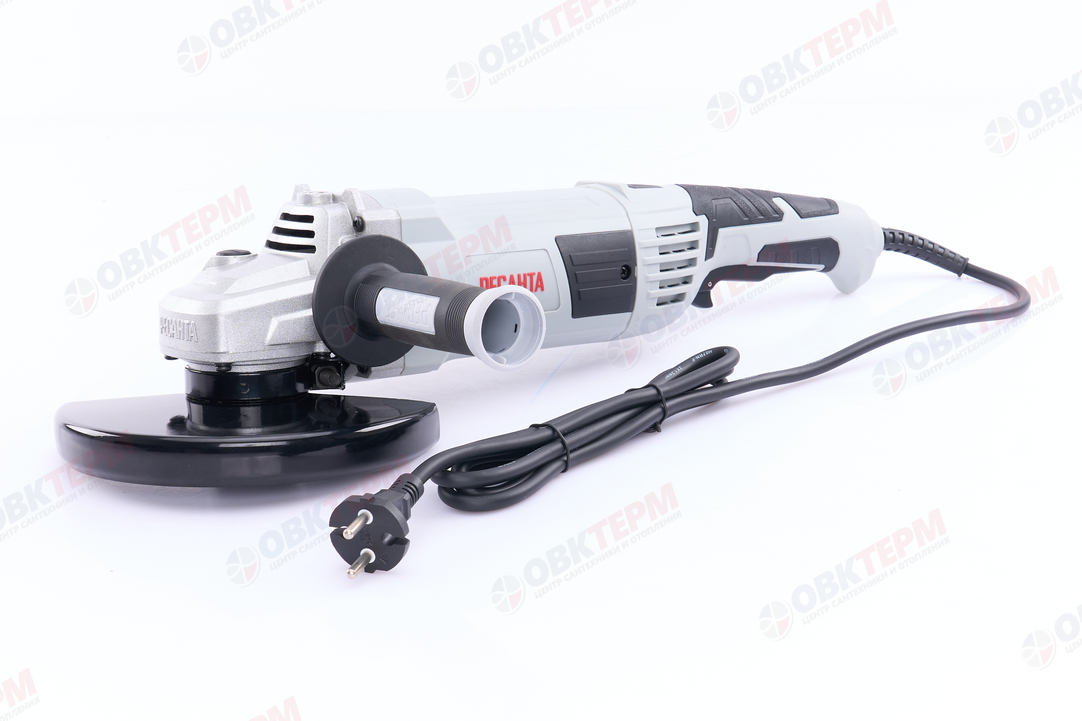 Углошлифовальная машина УШМ-180/1800 Ресанта (Болгарка) - Изображение №2