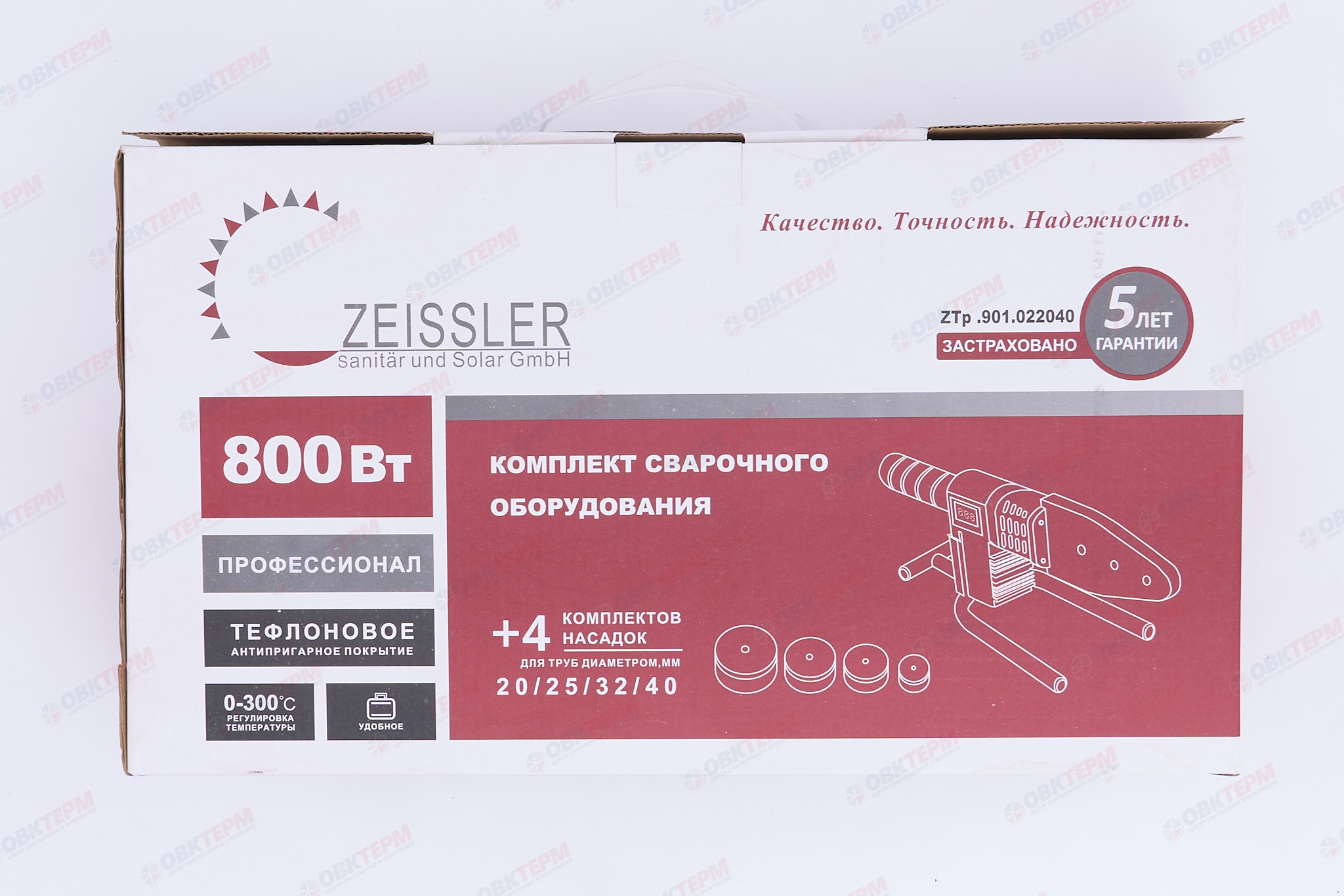 Паяльник с цифровым дисплеем ZEISSLER (800Вт (20-40))   TIM   (1шт/5ящ) - миниатюра №8