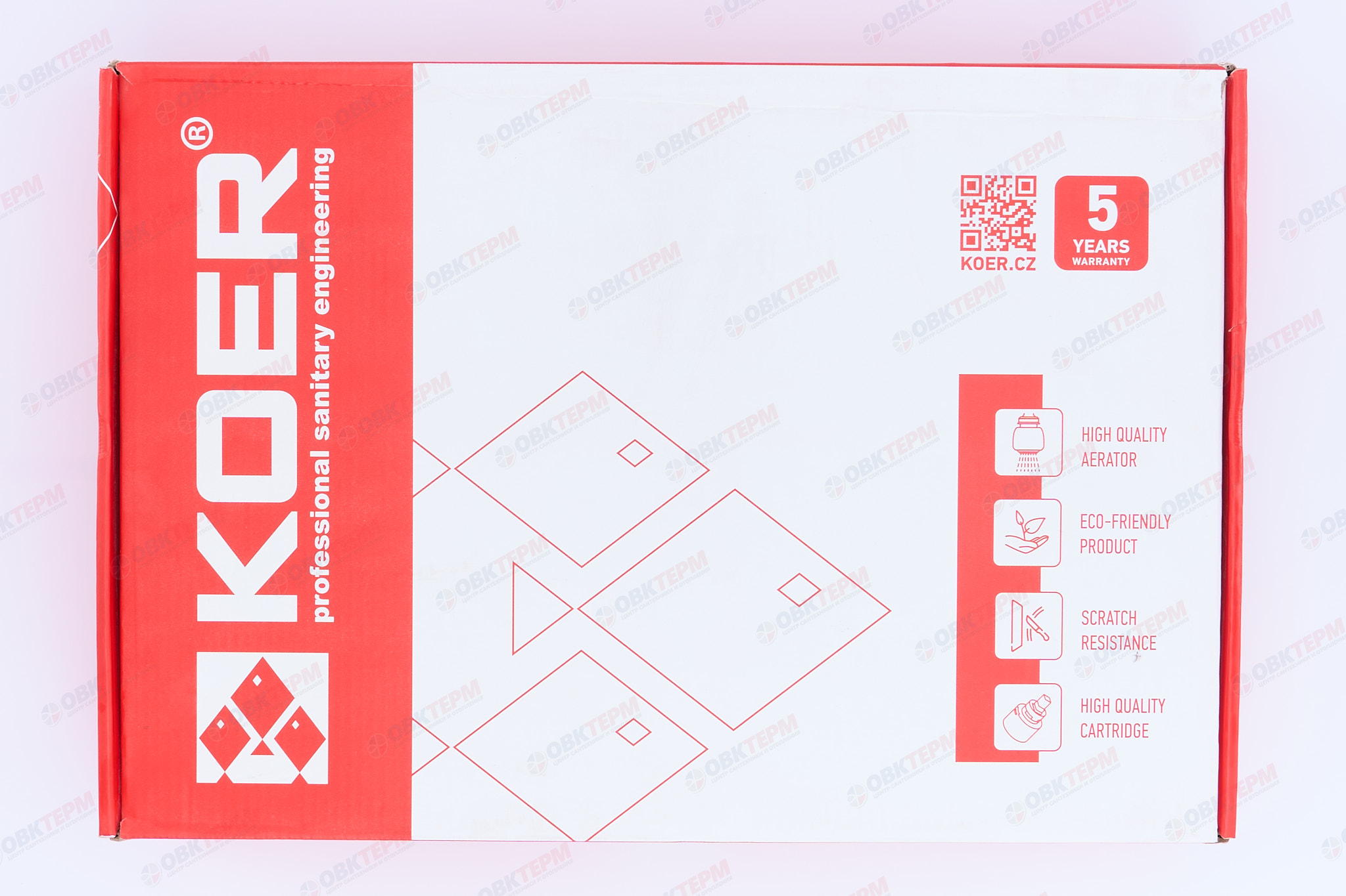 Смеситель д/ванны короткий KOER KB-41010-05  (Цвет черный)  (8шт/ящ) - Изображение №5