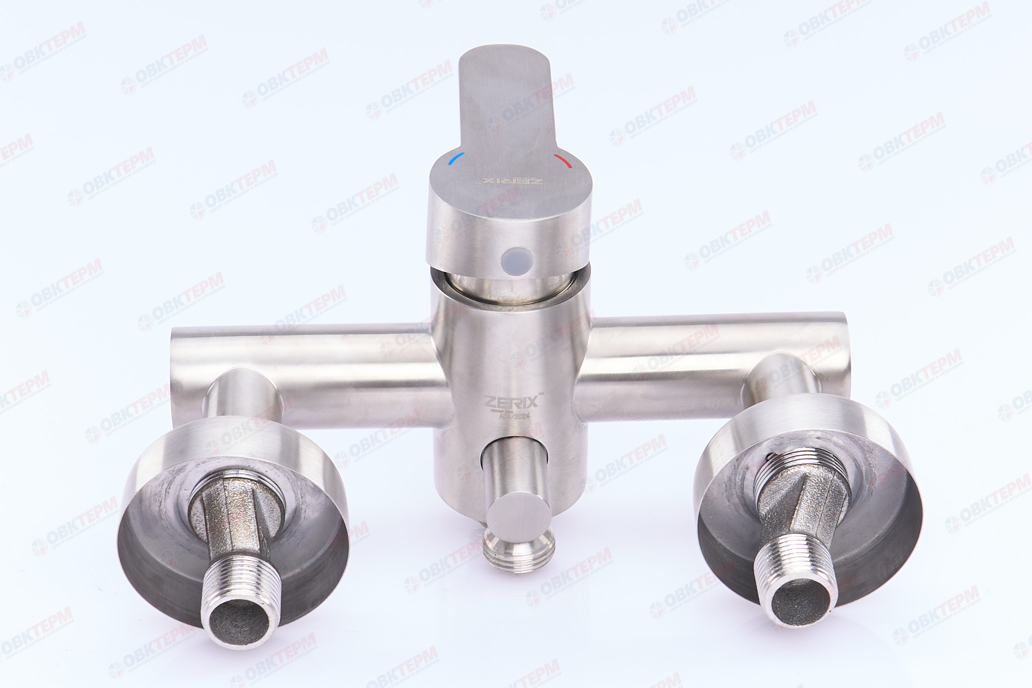 Смеситель д/ванны нерж/сталь ZERIX - DAX-006 (EURO)  8 шт/ящ - Изображение №5