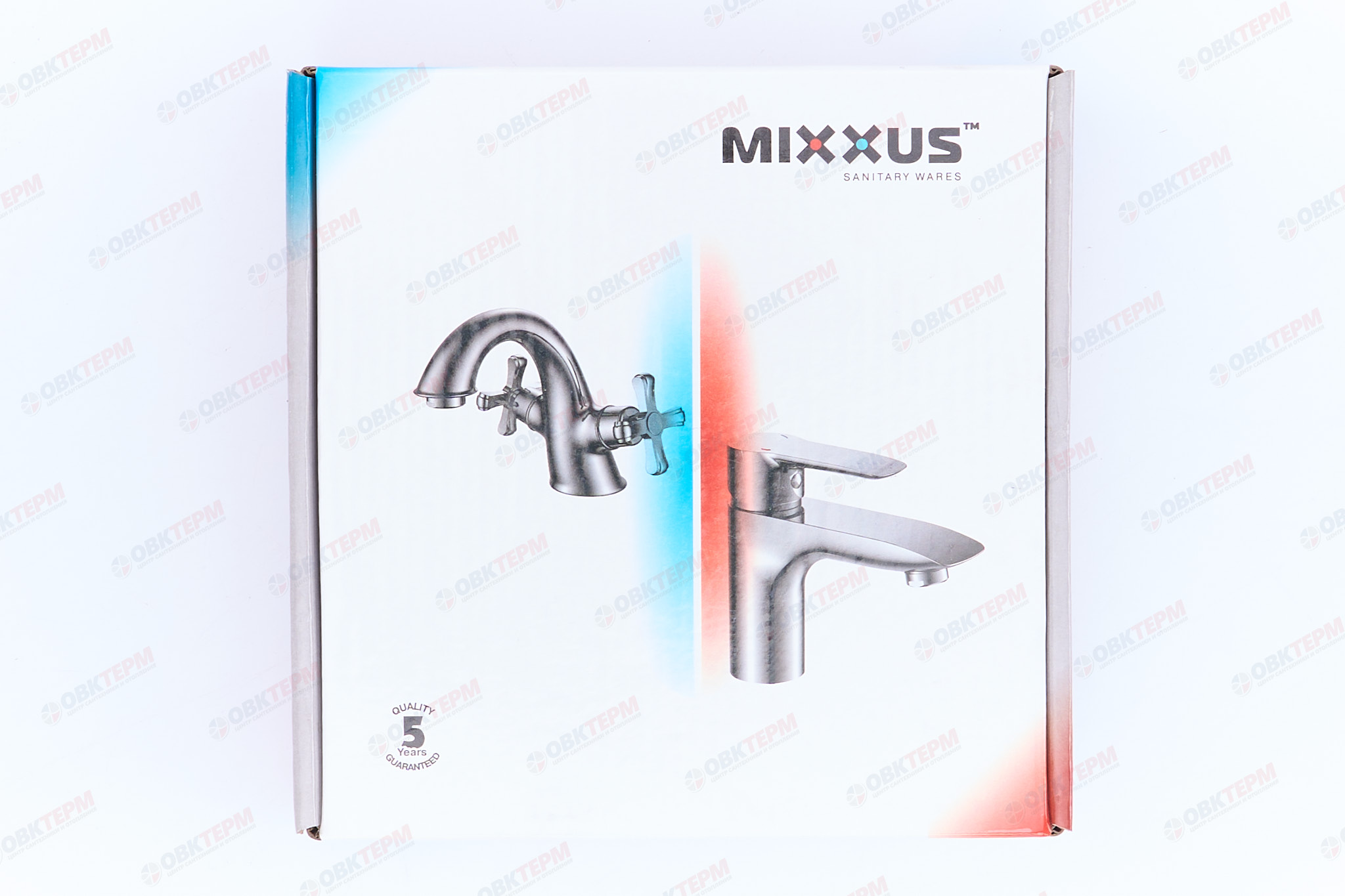 Смеситель д/умывальника MIXXUS MISSOURI 001 Ø35 ГАЙКА (GREEN) (10 шт/ящ) - миниатюра №7