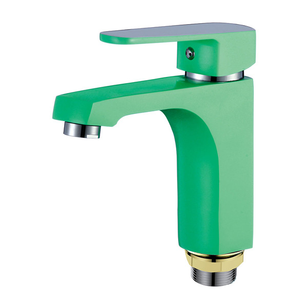 Смеситель д/умывальника MIXXUS MISSOURI 001 Ø35 ГАЙКА (GREEN) (10 шт/ящ) - изображение №1